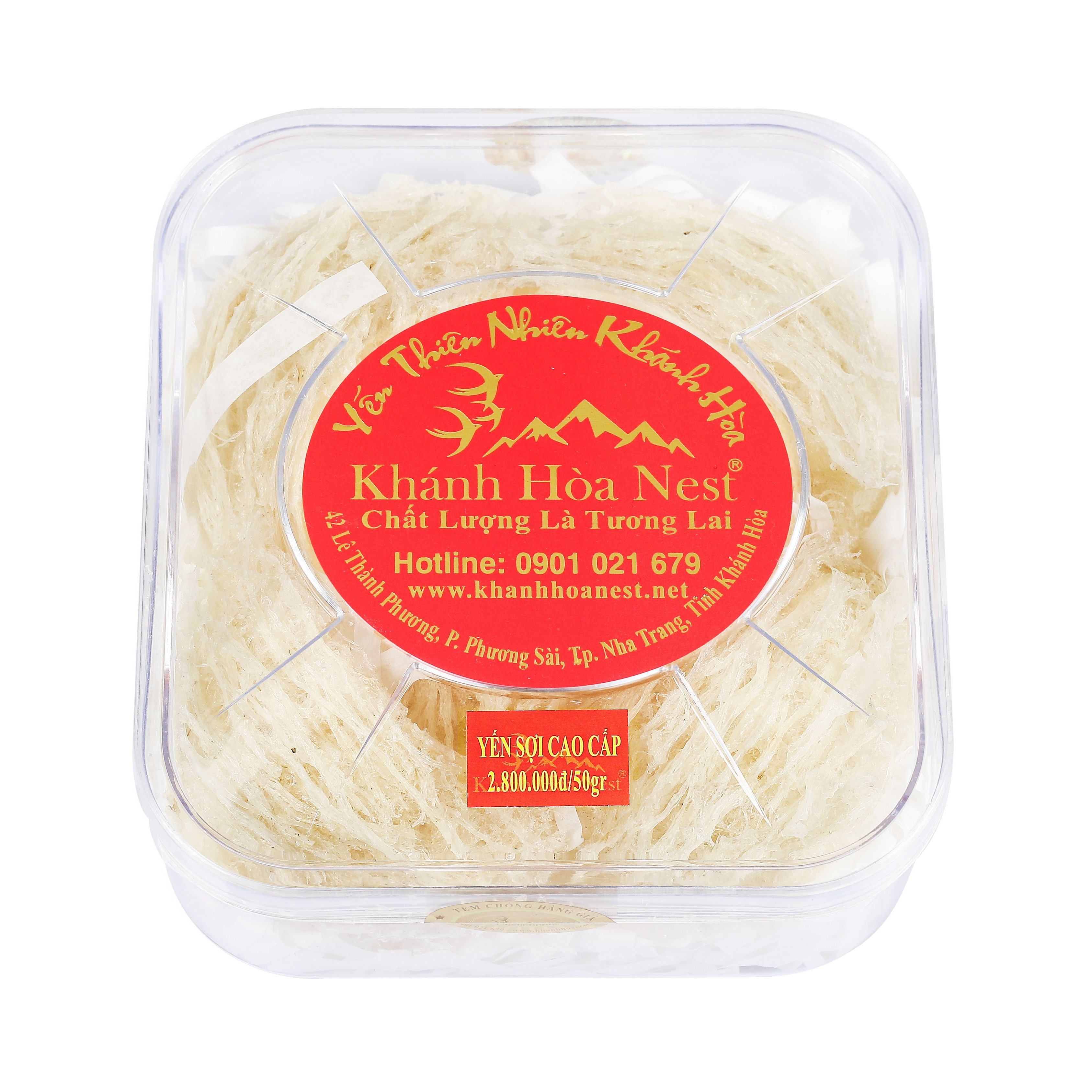 Tổ Yến Sào Khánh Hòa Nest - 50g ( Yến Tinh Chế )