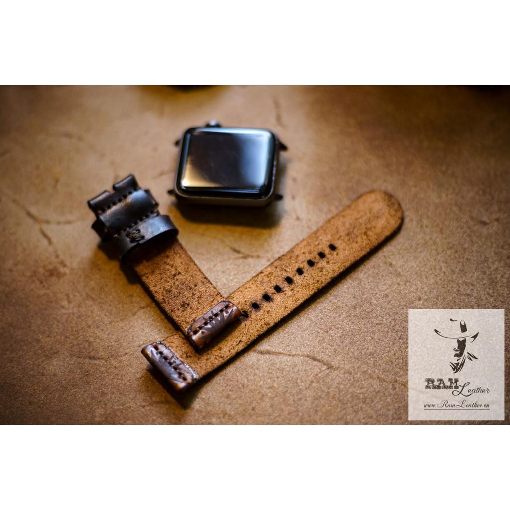 DÂY APPLE WATCH TRỐNG ĐỒNG VEGTAN XANH QUA GREEN - RAM SIMPLE TRỐNG ĐỒNG - ĐỦ SIZE
