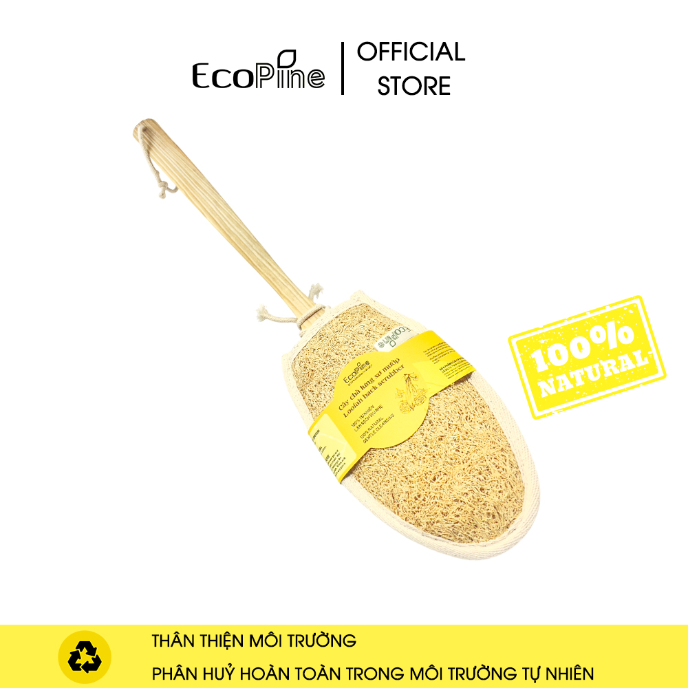 Cây chà lưng xơ mướp ECOPINE loại cao cấp dài 45cm
