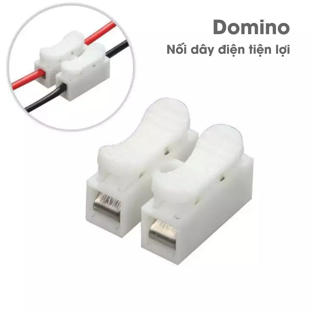 Domino cút nối dây điện tiện lợi - CH-2 [Đấu nối dây điện siêu nhanh]