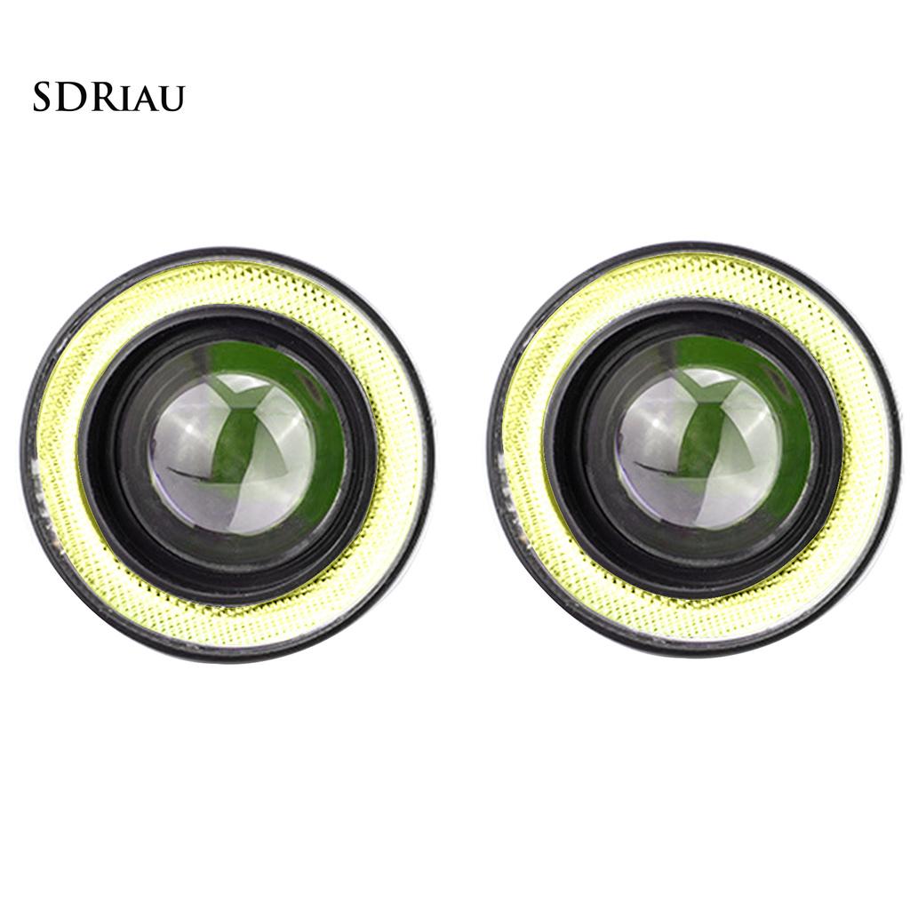 2 Đèn Led Phá Sương Mù Siêu Sáng 3.5 Inch Cho Xe Hơi