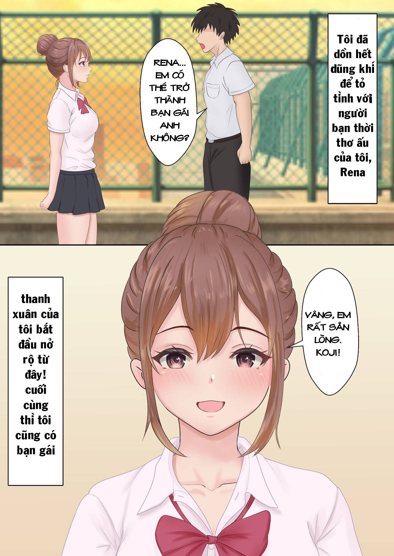 bạn gái tôi phải làm tình với anh trai tôi thì mới thoát ra được chapter 1 3