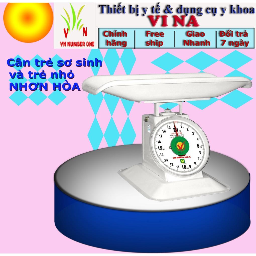 Cân Đồng Hồ Nhơn Hòa (Không Phải Cân Điện Tử) Dùng Cân Trẻ Sơ Sinh Và Trẻ Nhỏ Trọng Lượng Tối Đa 20kg