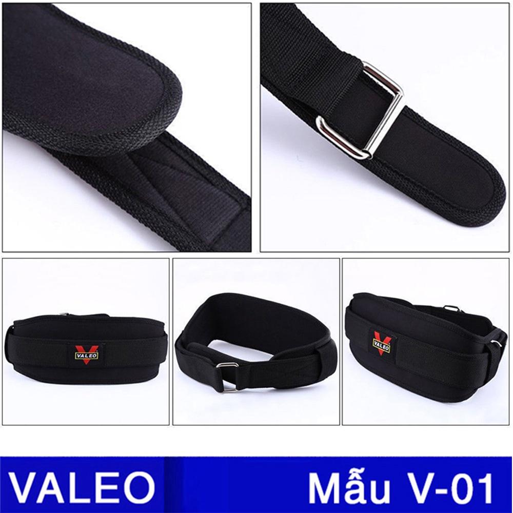 Đai Lưng Mềm Valeo hỗ trợ tập Gym, Gánh tạ, Deadlift - bản 12.5cm