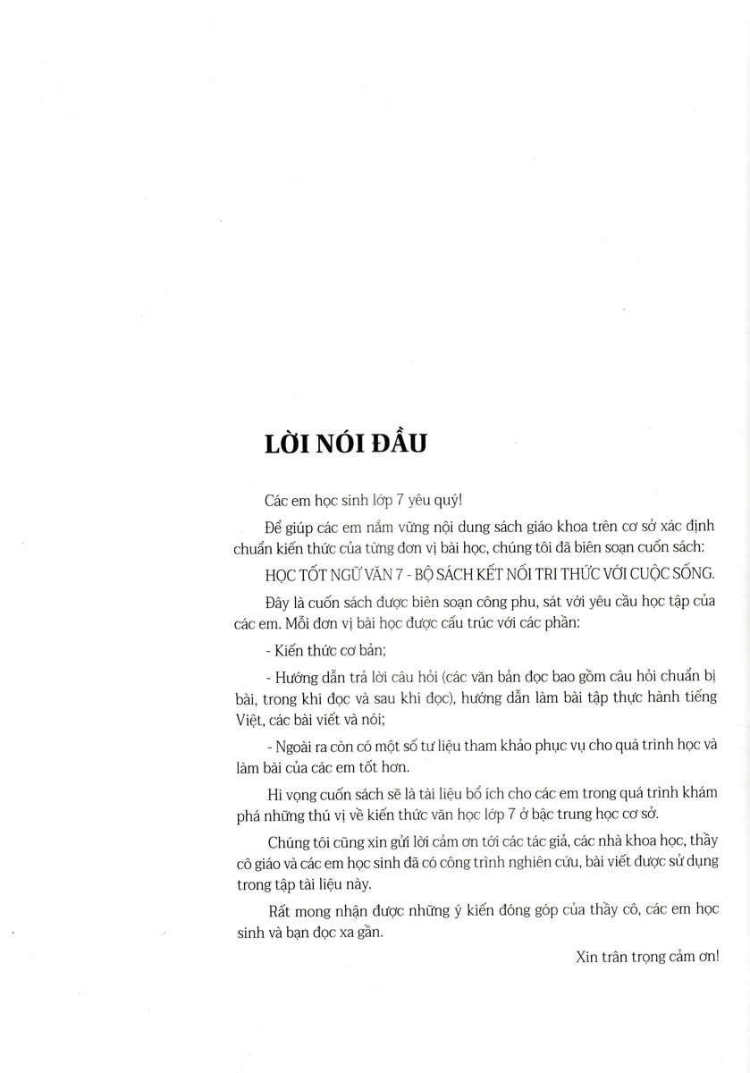 Học Tốt Ngữ Văn 7 - Tập 1
