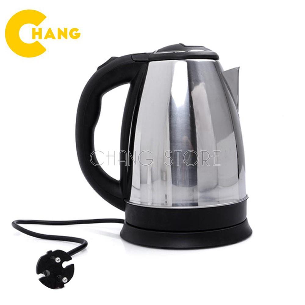 Ấm Đun Nước Siêu Tốc Inox An Toàn, Tiện Lợi, Sôi Nhanh 1,8L