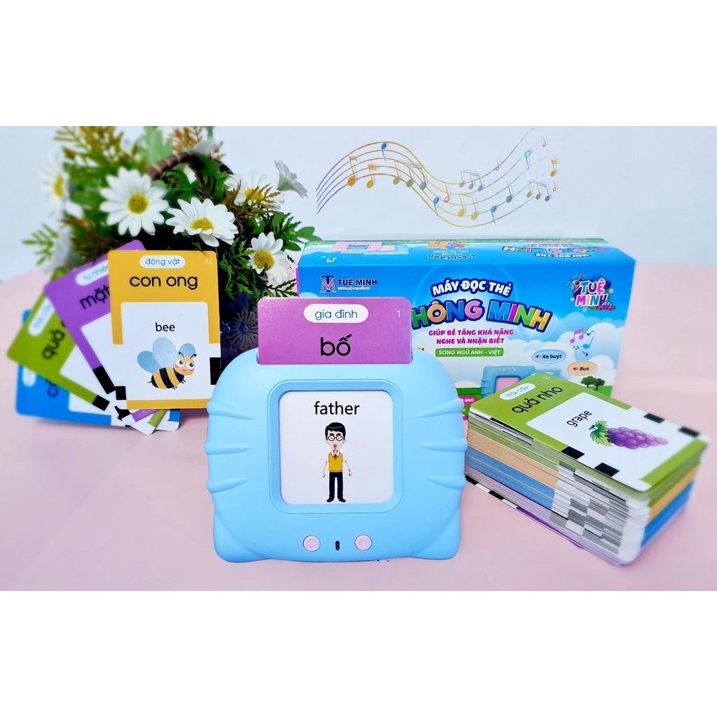 Máy Đọc Thẻ Song Ngữ Anh Việt Flashcard 112 Thẻ 224 Từ Vựng Và 12 Chủ Đề