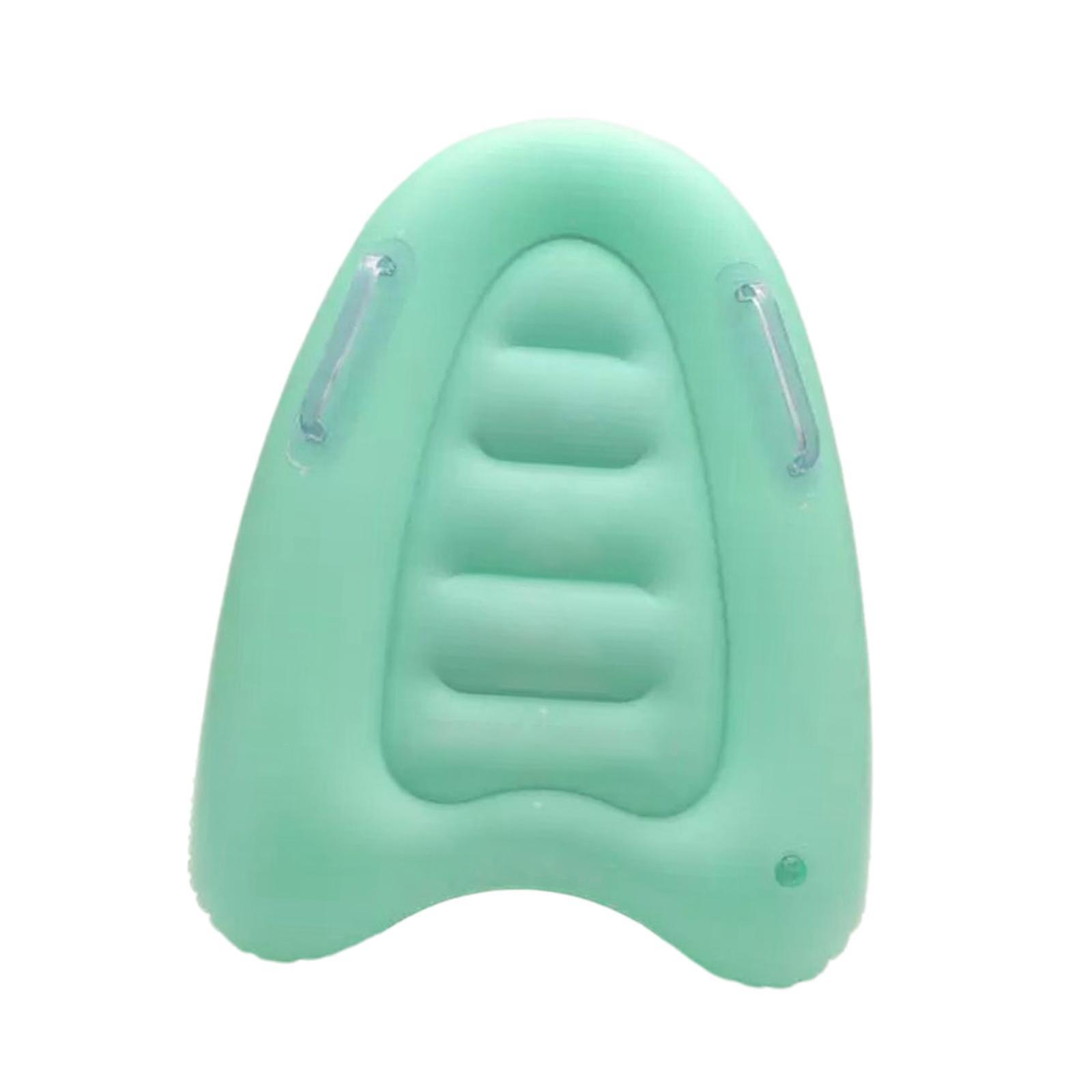 Surf Body Board Portable Float with Handles Inflatable Surfboard
