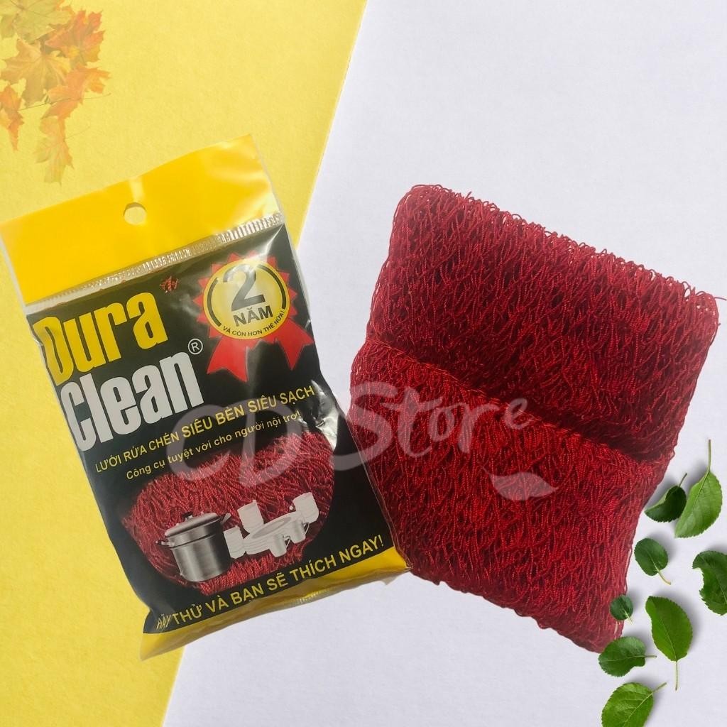 Lưới Rửa Chén Dura Clean Vàng Đen - Miếng Rửa Chén Đa Năng Giá Rẻ - Siêu Sạch - Siêu Bền - Siêu Tiết Kiệm