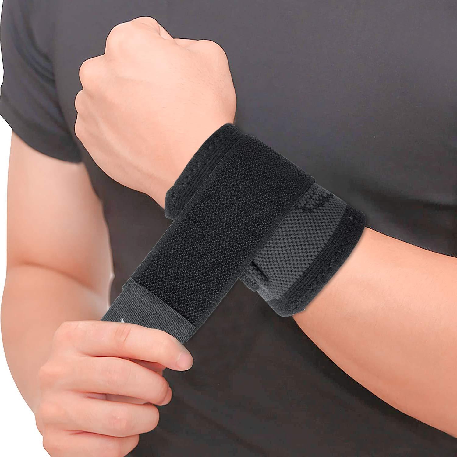 Mand khớp, băng đeo tay, dây đeo cổ tay, dây tay, phải và trái, băng đeo tay với dây buộc khóa cổ, hội chứng ống cổ tay cổ tay