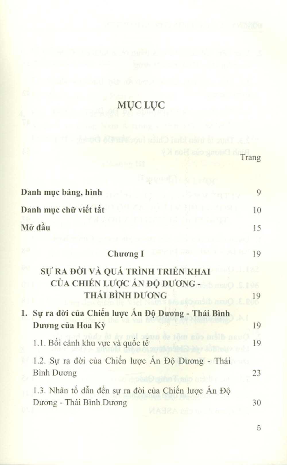 Đông Nam Á Trong Chiến Lược Ấn Độ Dương - Thái Bình Dương Của Hoa Kỳ