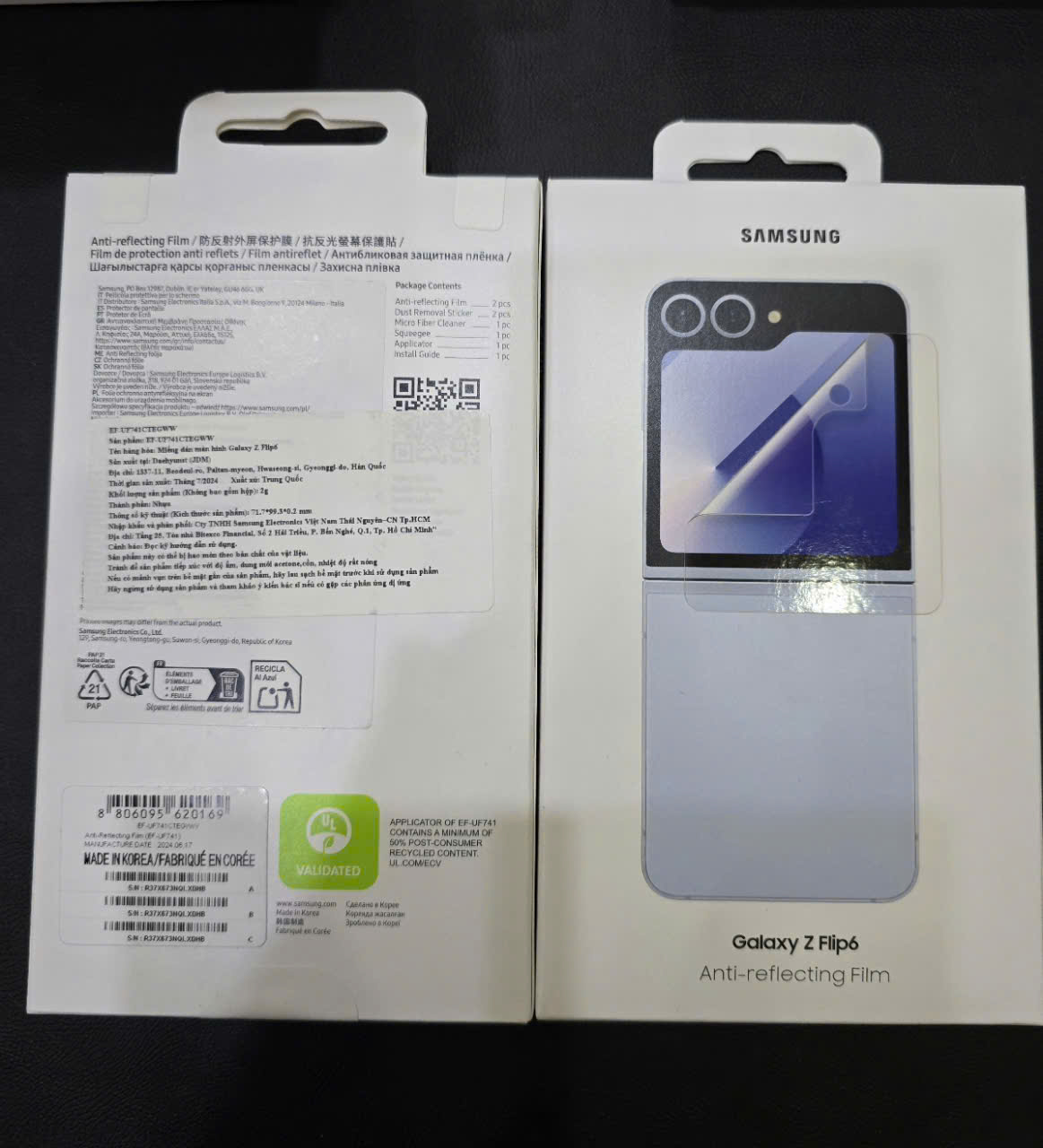 Miếng dán màn hình ngoài Samsung Z Flip6 - Hàng chính hãng