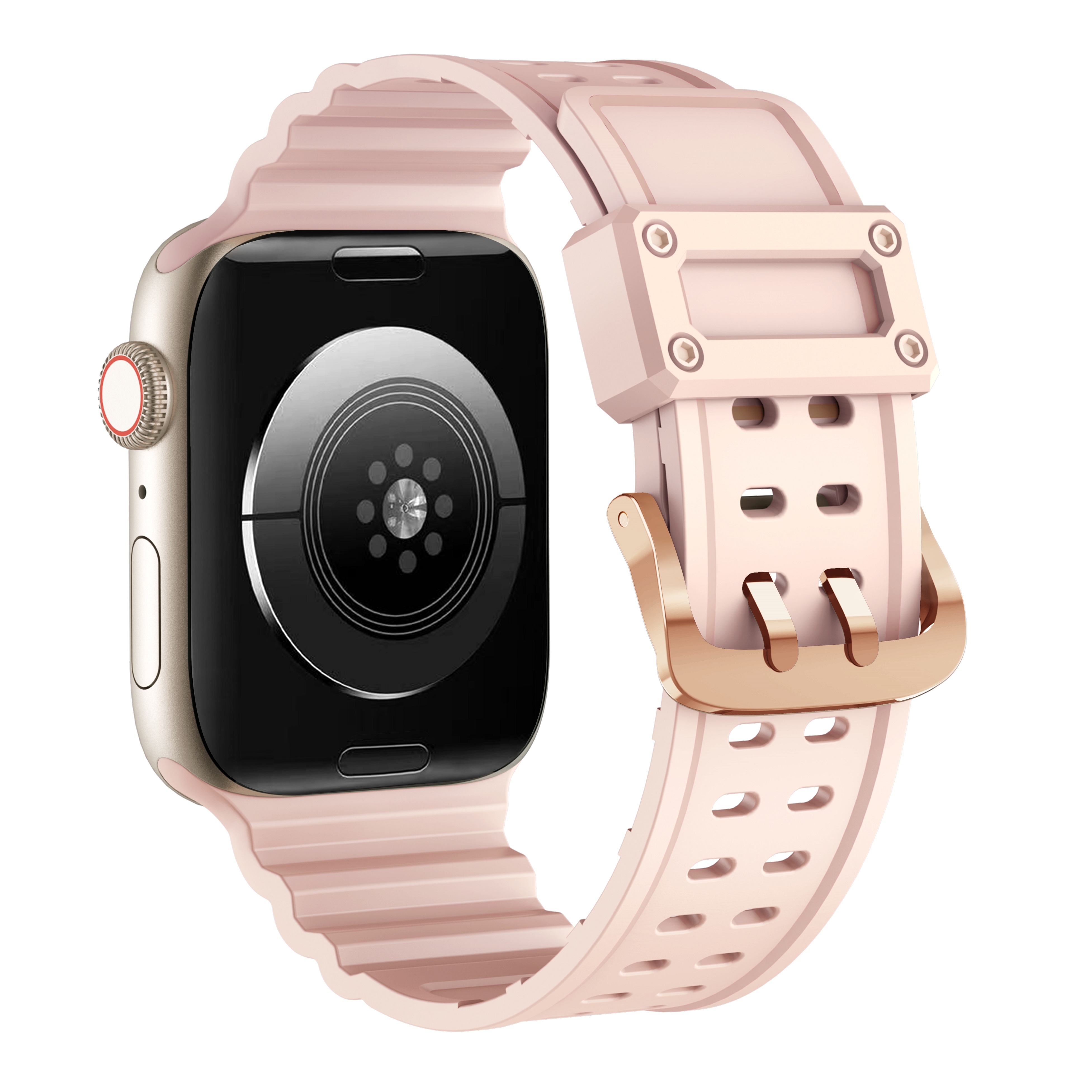 Dây đeo Style Gshock cho Apple Watch Series 1/2/3/4/5/6/7/8/9/SE1,2 &amp; Apple Watch Ultra 1/2 Size 38/40/41/42/44/45/49mm - Hàng Nhập Khẩu