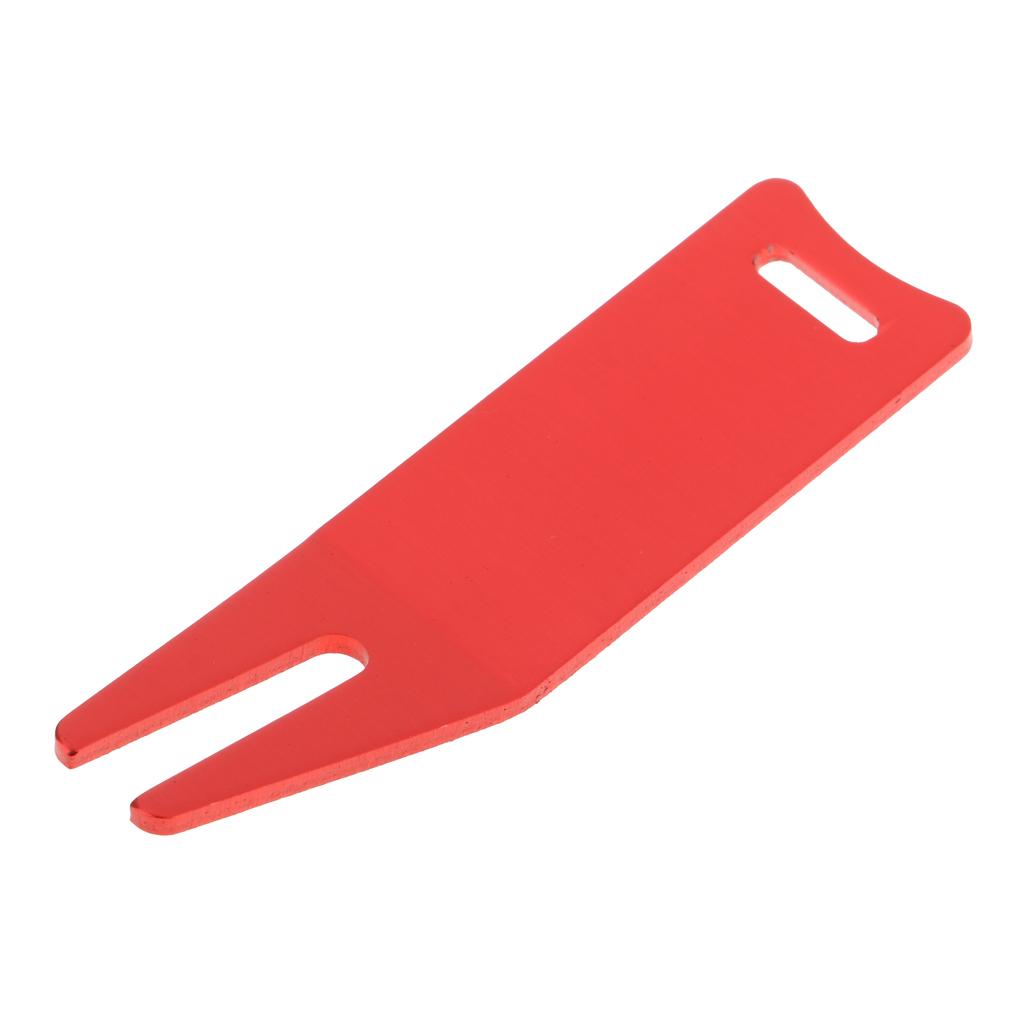 Alloy Golf Divot Repair Tool Fork Prongs for Putting Green Pitch Lawn Maintaining Fixing