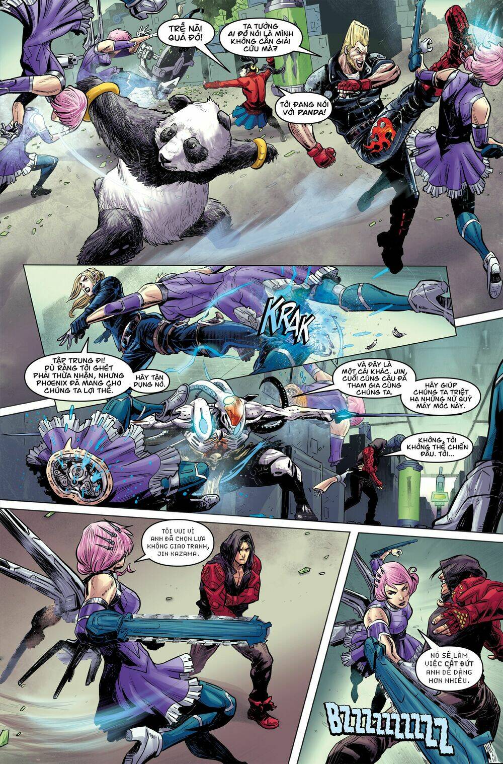 tekken - thiết quyền chapter 3.1 9