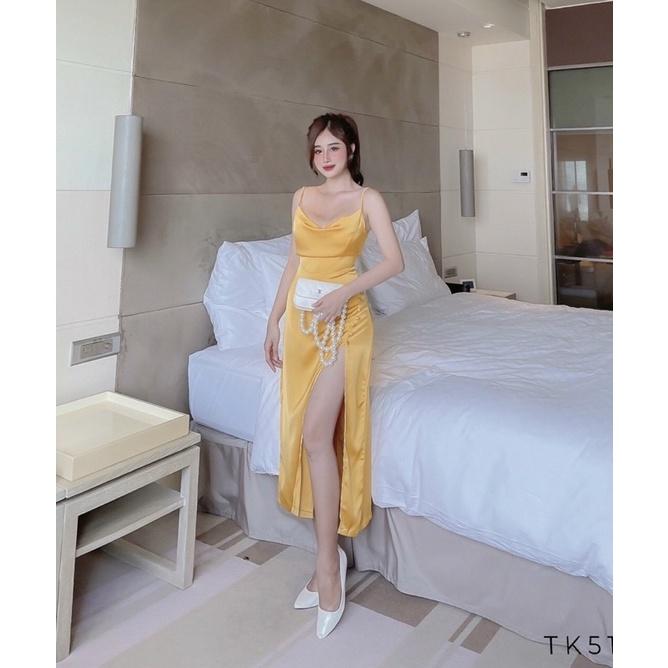 ĐẦM CỔ ĐỔ NÚT BỌC