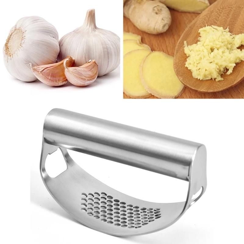 Dụng Cụ Nghiền Tỏi Đa Năng Bằng Thép Không Gỉ