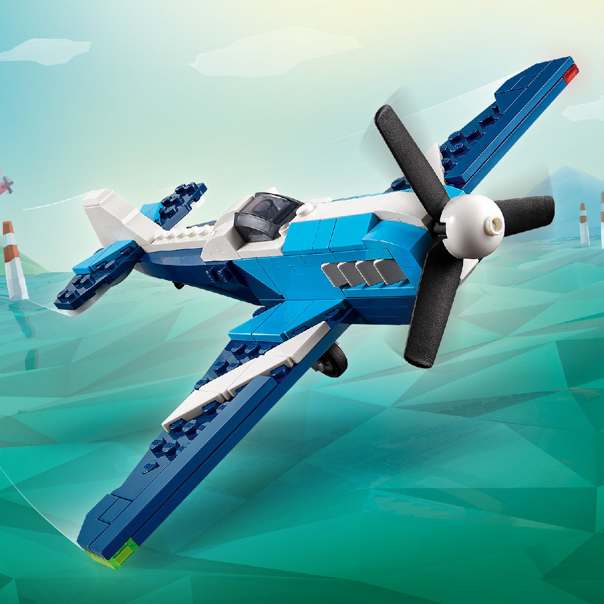 LEGO CREATOR 31160 Đồ Chơi Lắp Ráp Máy Bay Phản Lực (178 chi tiết)