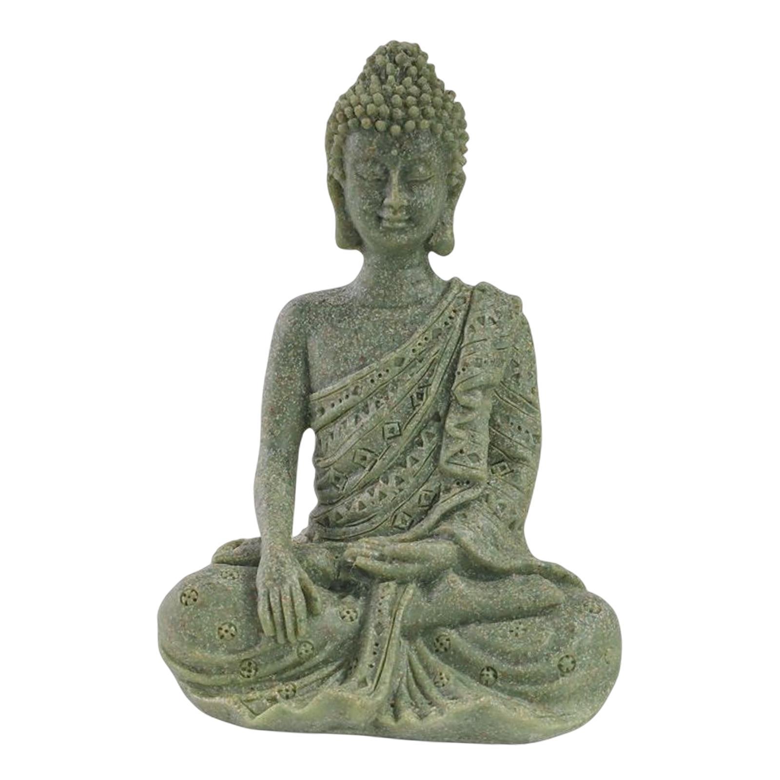Resin Buddha Statue Buddha Sculpture Gift Buddha Figurine for Desktop Office