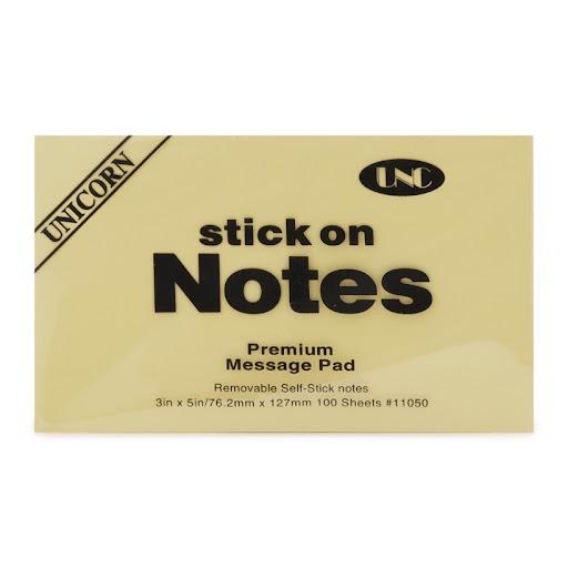 Giấy Note Ghi Chú UNC Nhiều Kích Thước 100 tờ