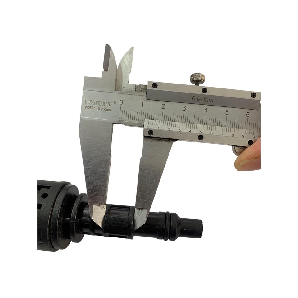 Đầu béc súng xịt rửa xe áp lực cao,đầu nối ren nhựa đặc ren gài,gắn bình tạo bọt tuyết 0.5L,DAUSUNG3