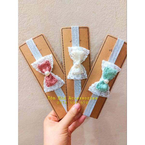 Băng đô vương miện Handmade cute cho bé yêu,Mẹ Tôm