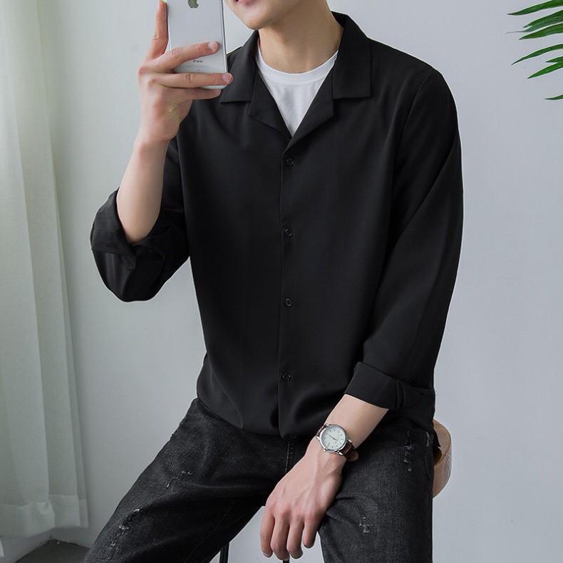 Áo Sơmi Pijama Nam Cổ Vest thời trang - Manly