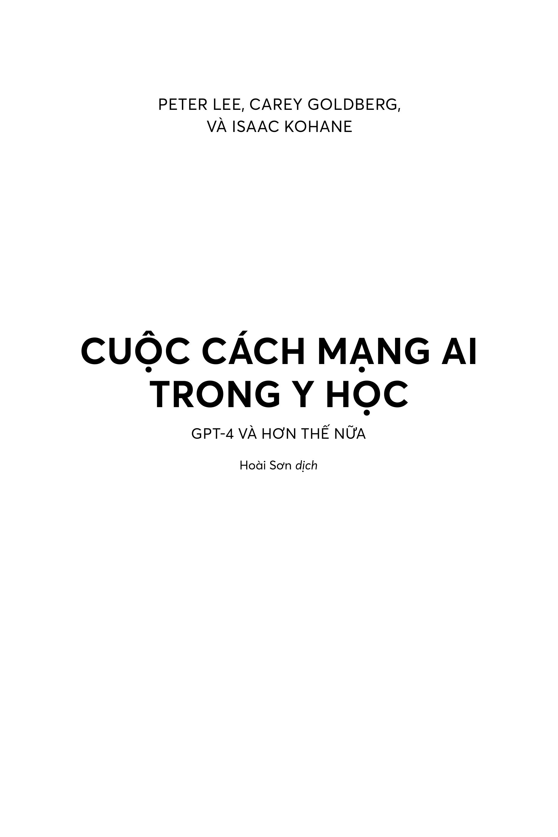 Cuộc Cách Mạng AI Trong Y Học