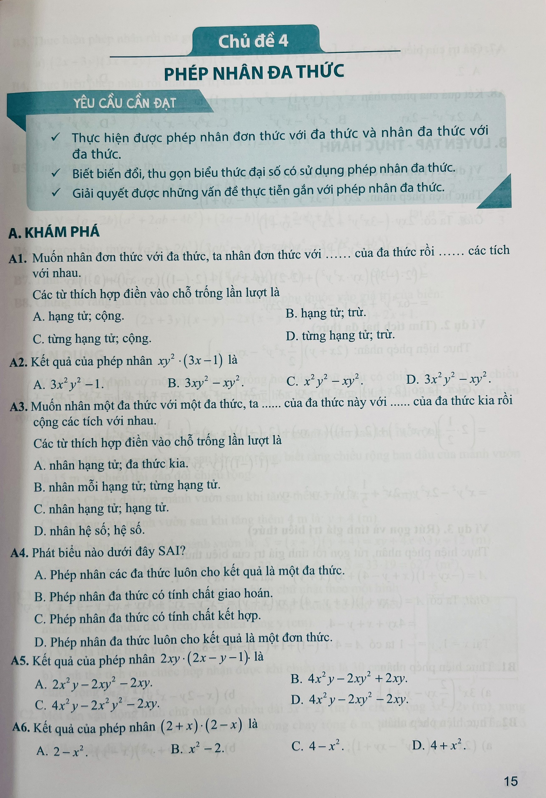 Sách - Bài tập phát triển năng lực Toán lớp 8 tập 1+2