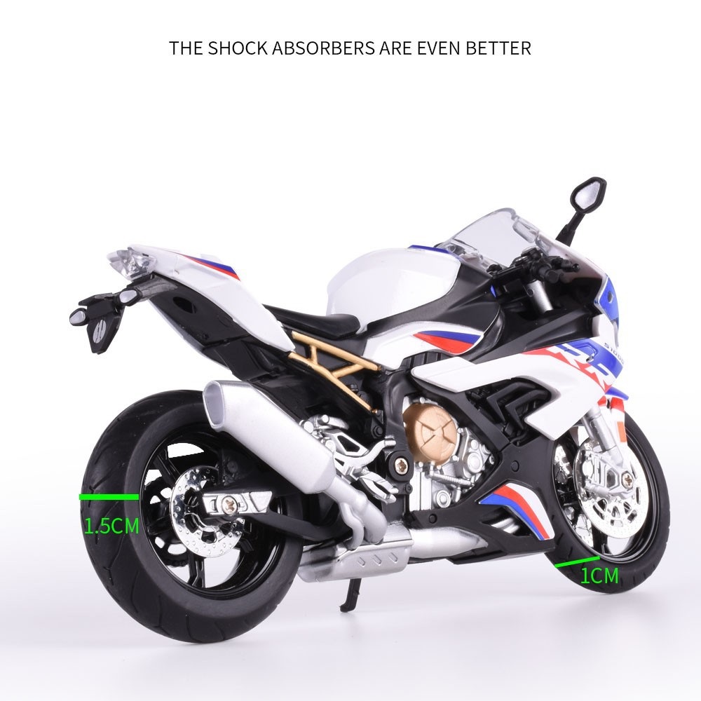 Mô hình xe motor S1000RR_Tỷ Lệ 1:12 hợp Kim cực ngầu