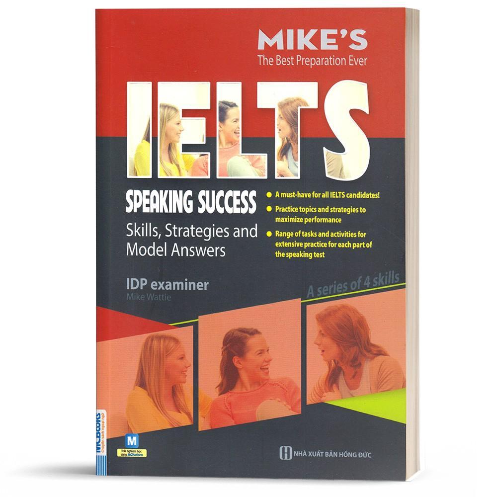 Combo IELTS MIKE - Ielts Listening and Ielts Speaking Dành Cho Người Tự Học - Bản Quyền
