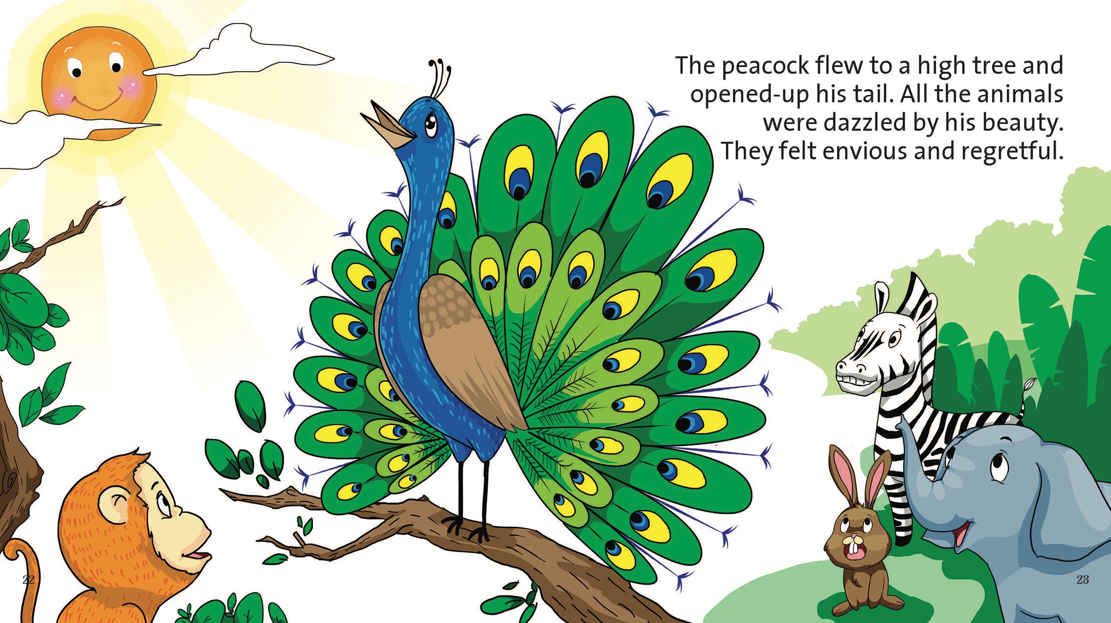 The peacock's feather ( Best fables for kids) Truyện đơn ngữ cho thiếu nhi