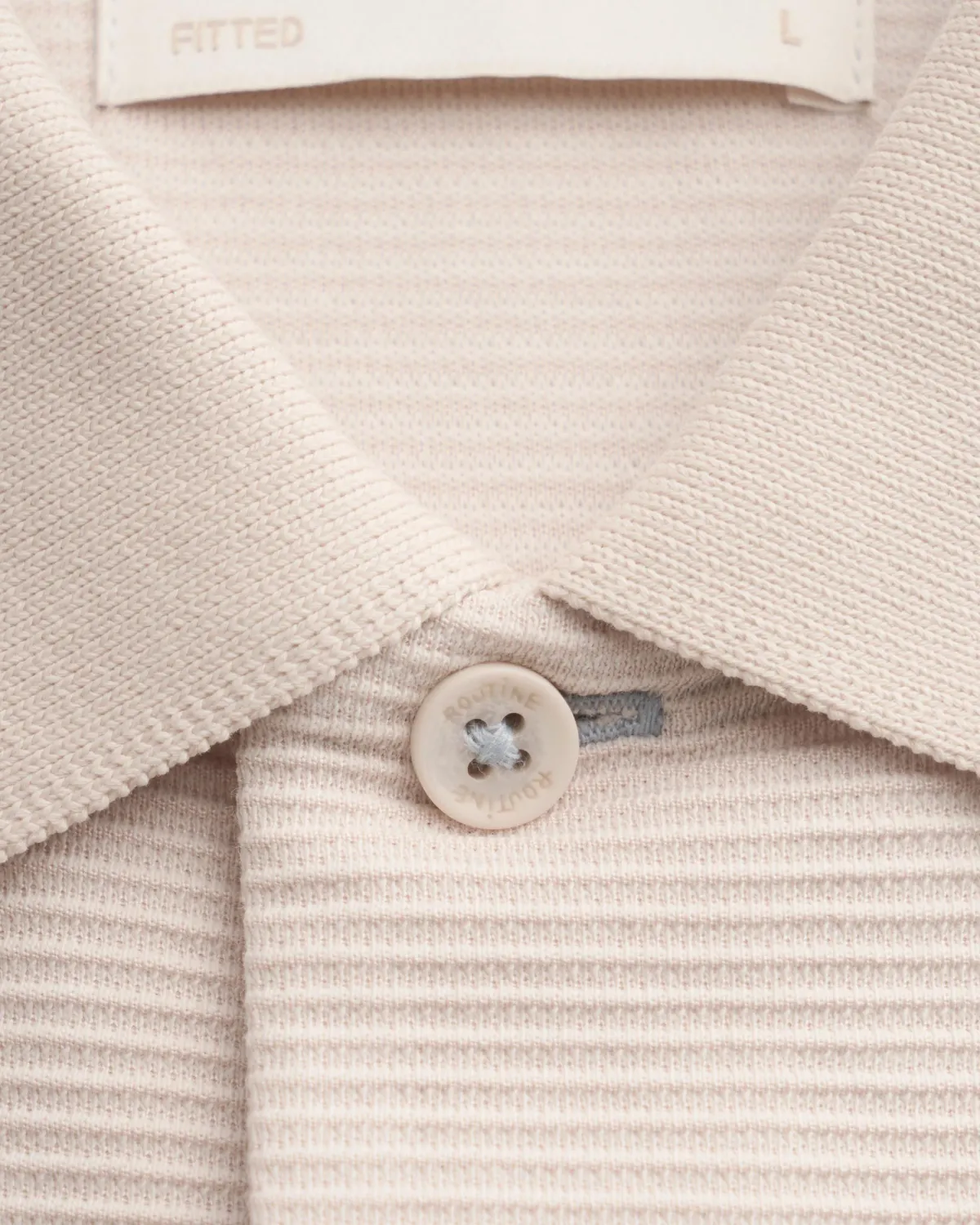 Áo Polo Nam Tay Ngắn Dệt Jacquard Form Fitted - ROUTINE 10F25POL017