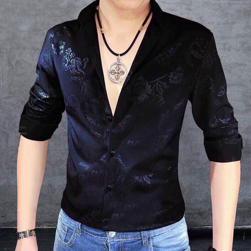 ÁO SƠ MI NAM TAY DÀI , CỰC CHẤT HỌA TIẾT BAO ĐẸP DÀNH CHO GIỚI TRẺ KHÁNH AN STORE