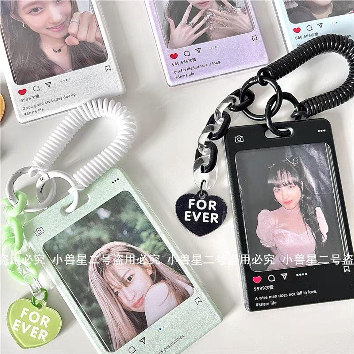 Card holder móc treo đựnġ card phong cách HQ siêu xᶖnh
