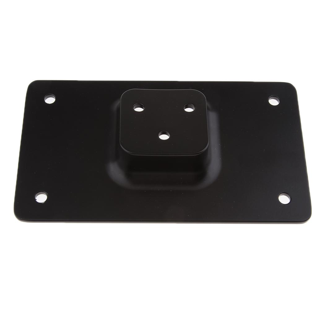 Laydown License Plate Frame Mount for Harley Sportster Dyna Softail