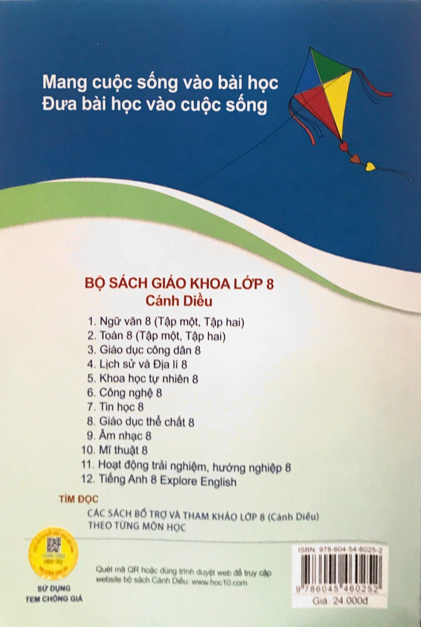 Bài Tập Tin Học Lớp 8 - Bộ Cánh Diều