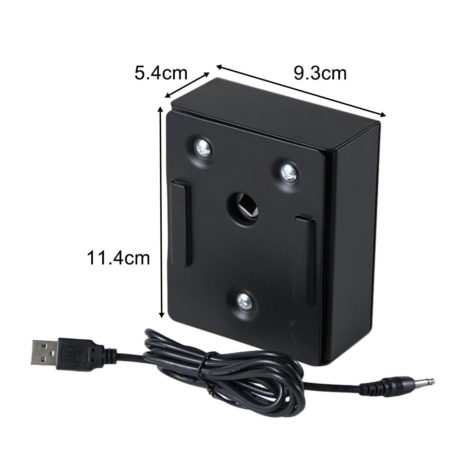 Grill Barbecue Accessories Roaster, 5V to 12V Rotating BBQ Spit Motor Grill Rotisserie for Camping