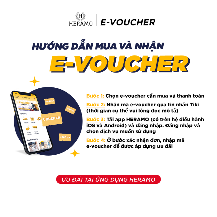 HCM [E-voucher] Giảm 60K Vệ Sinh Túi Xách, Balo, Vali - giao nhận tận nơi tại ứng dụng HERAMO