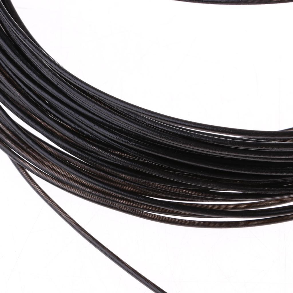 3-4 Packung 12 Racket Racquet String High Elastic Black