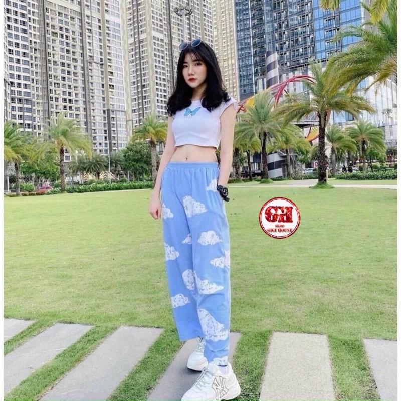 Quần Dài Rộng Dáng Suông Nam, Nữ Unisex Ulzzang-QDCDAMMAY