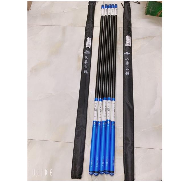 Cần câu tay dài 6m3 han ding x6 độ cứng 5h cần tải cá 10kg y hình