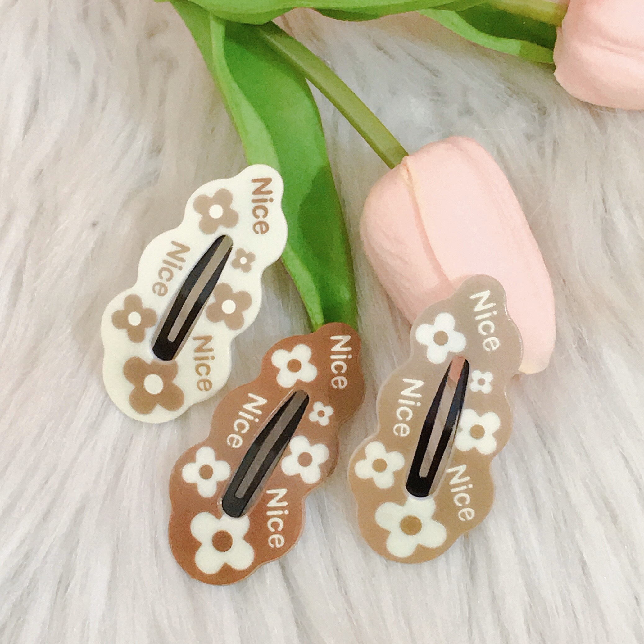 Set 3 Cái Kẹp Tóc Mái Dễ Thương Phong Cách Hàn quốc - Kẹp Tóc Nữ Mới