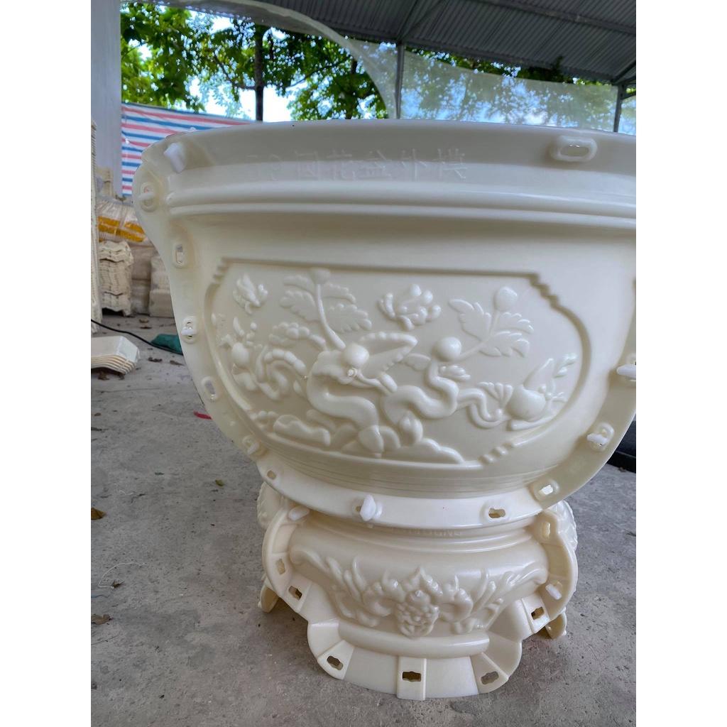 Khuôn đúc chậu tròn 60 nhựa ABS có lòng trong