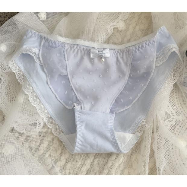 Quần Lót Nữ Cotton Phủ Voan Hoa Ngang Eo Xuất Đông Âu Hàng Loại Đẹp.