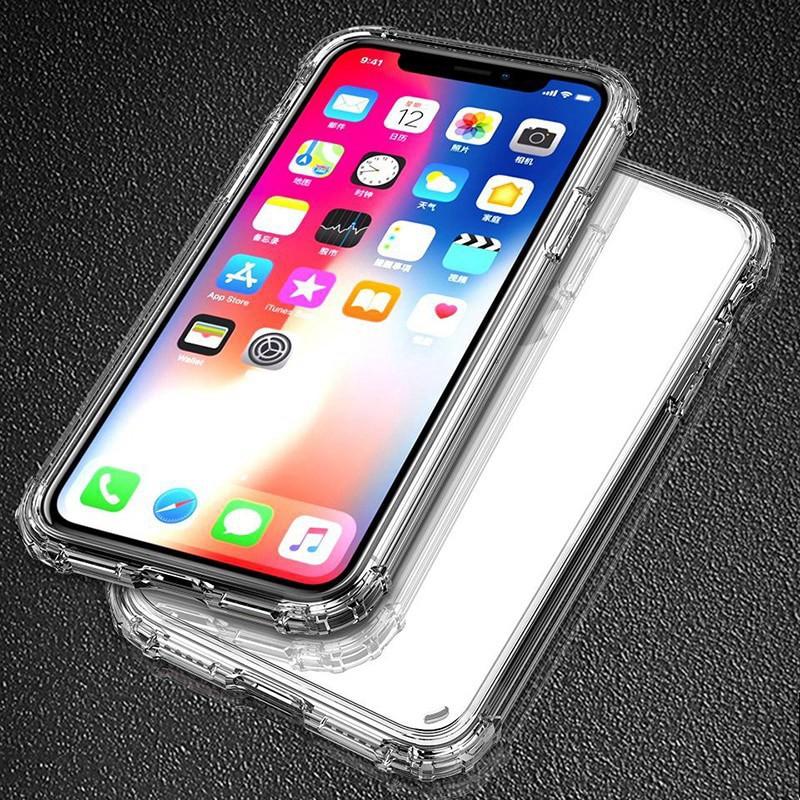 Ốp Điện Thoại Trong Suốt Chống Sốc Cho IPHONE 11 PRO MAX 12 12 PRO 12 PROMAX X XS XR XS MAX 8 7 6 6S PLUS