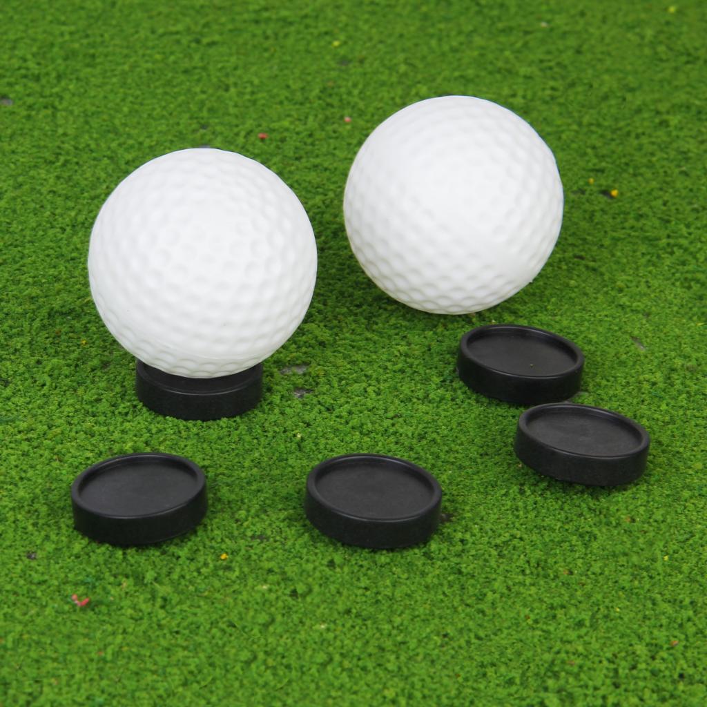 5pcs Golf Ball Markers Golfer Training Aid Xmas Gift Black