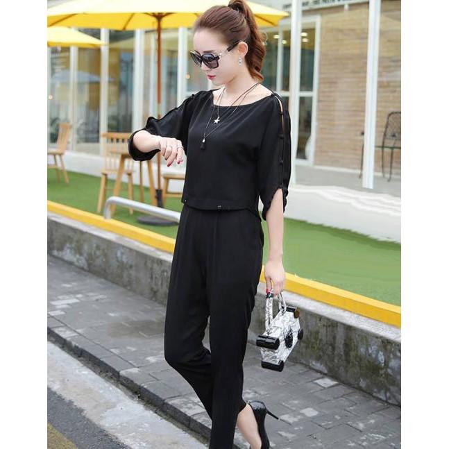 Bộ đồ đính cúc thời trang B01