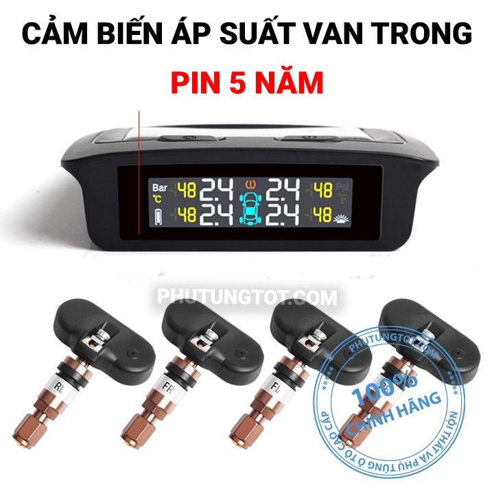 Cảm biến áp suất lốp Carcam TP01 van trong cho các dòng xe ô tô NISSAN HYUNDAI TOYOTA MAZDA HONDA MITSUBISHI