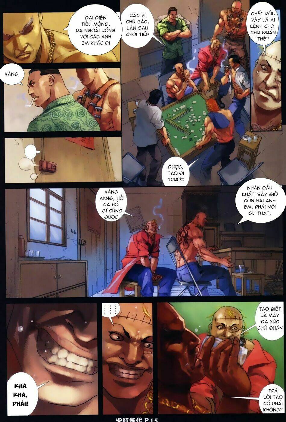 hỏa hồng niên đại hắc cốt đường chapter 13 13